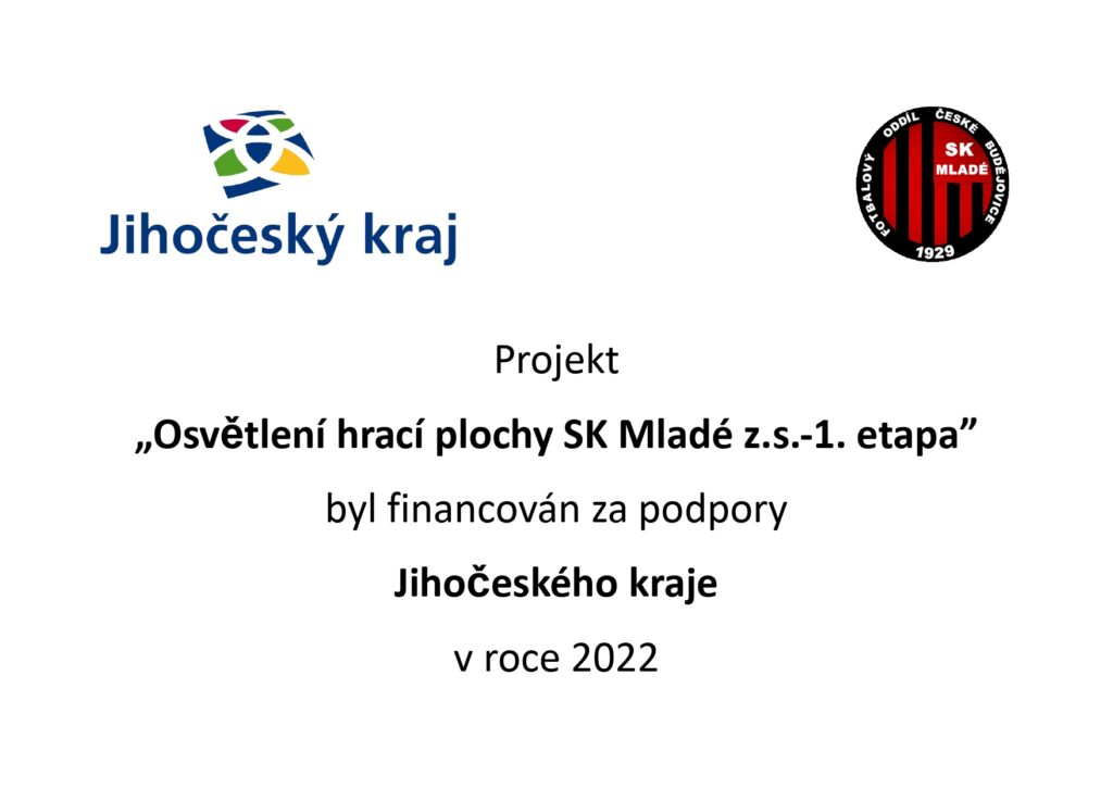 Osvětlní hrací plochy etapa 1